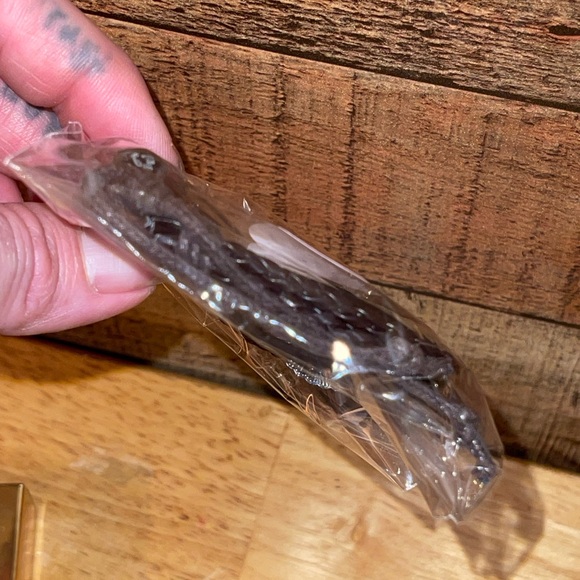 💕 GIFTED💕⭐️ Jeffree Star Jewelry Box & Brown Braided Leather Turquoise Bracelet - Picture 4 of 6